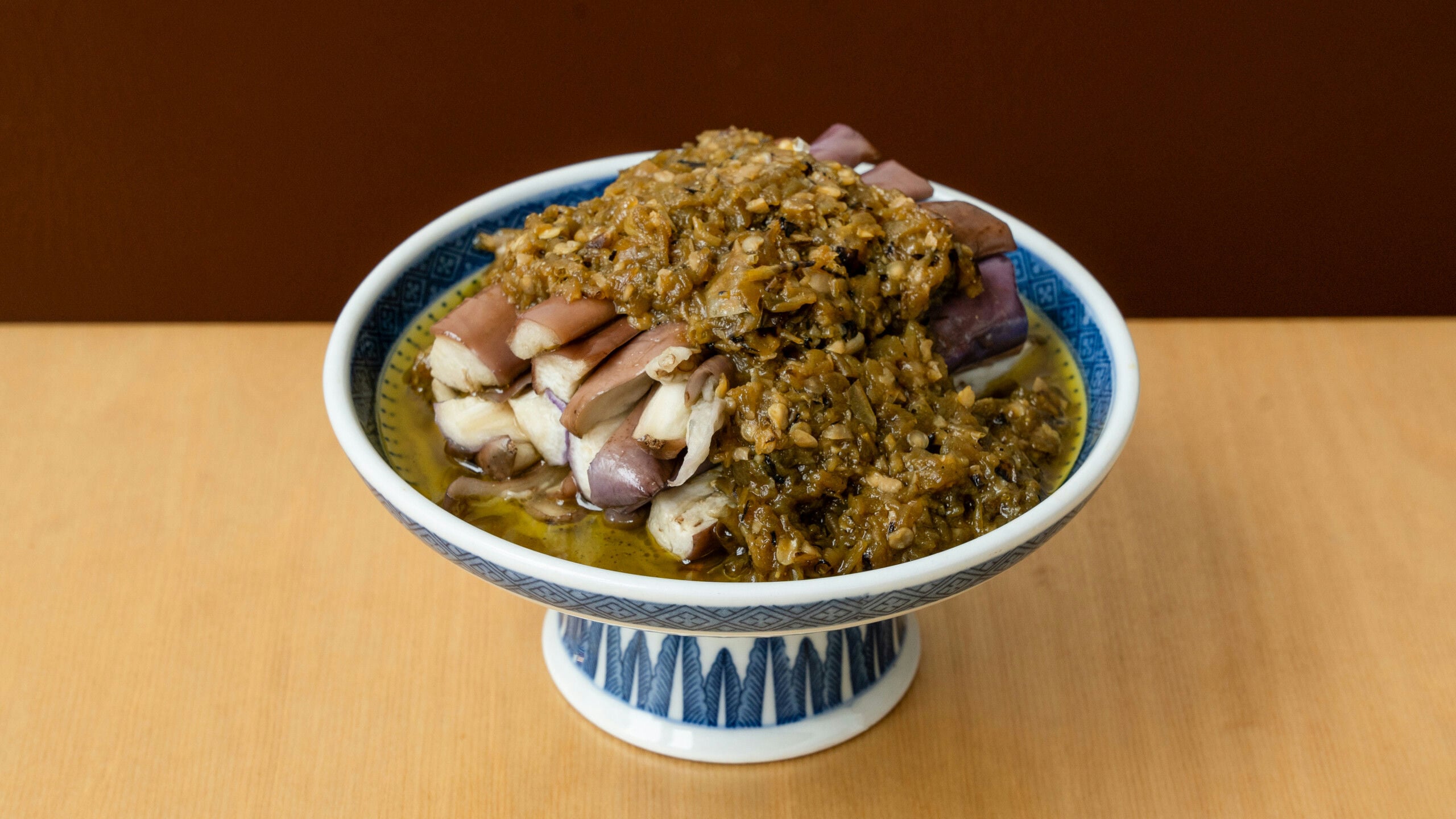 Cinder Eggplant with Chili