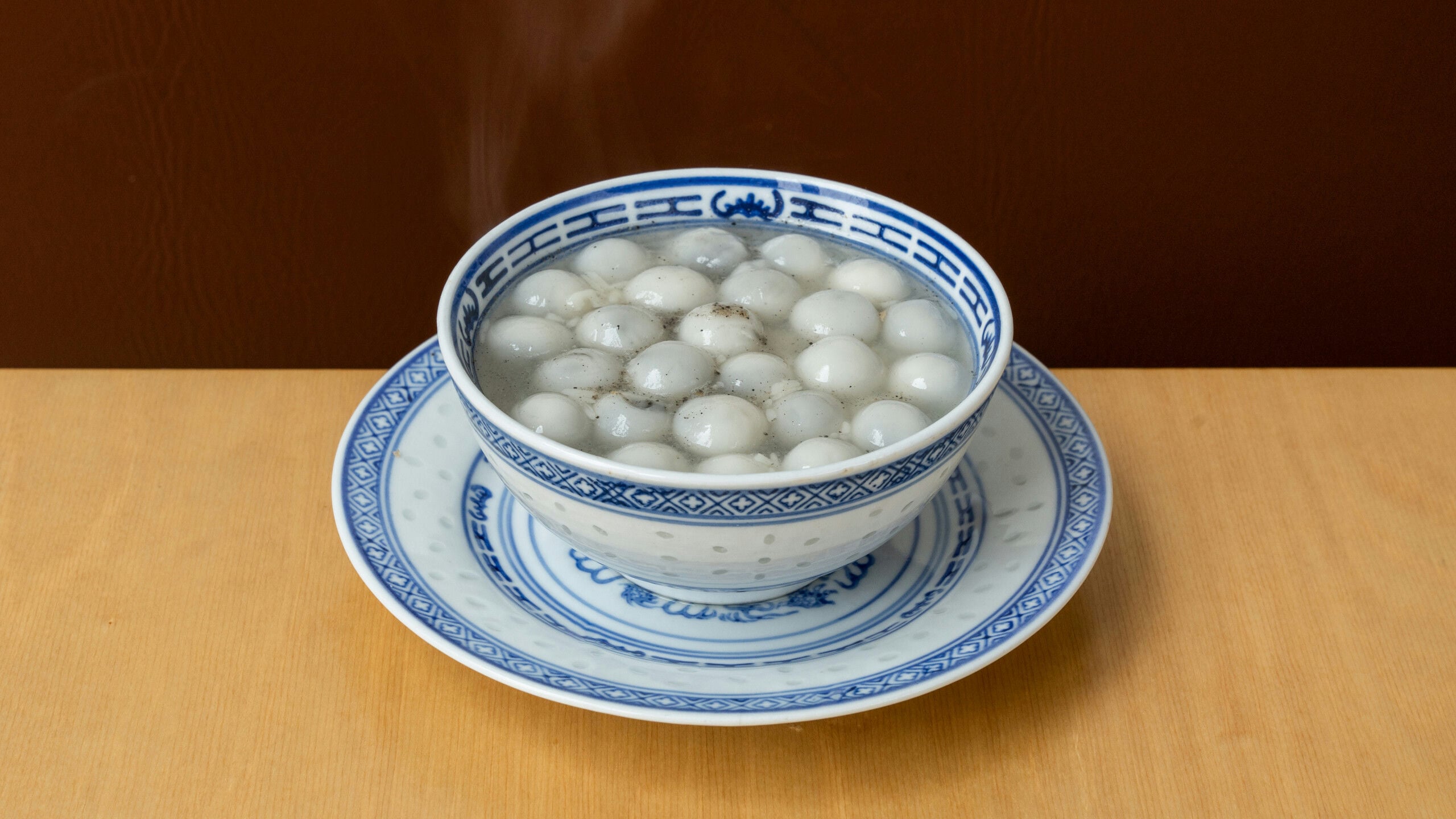 Moonlit Rice Wine Soup with Rice Balls