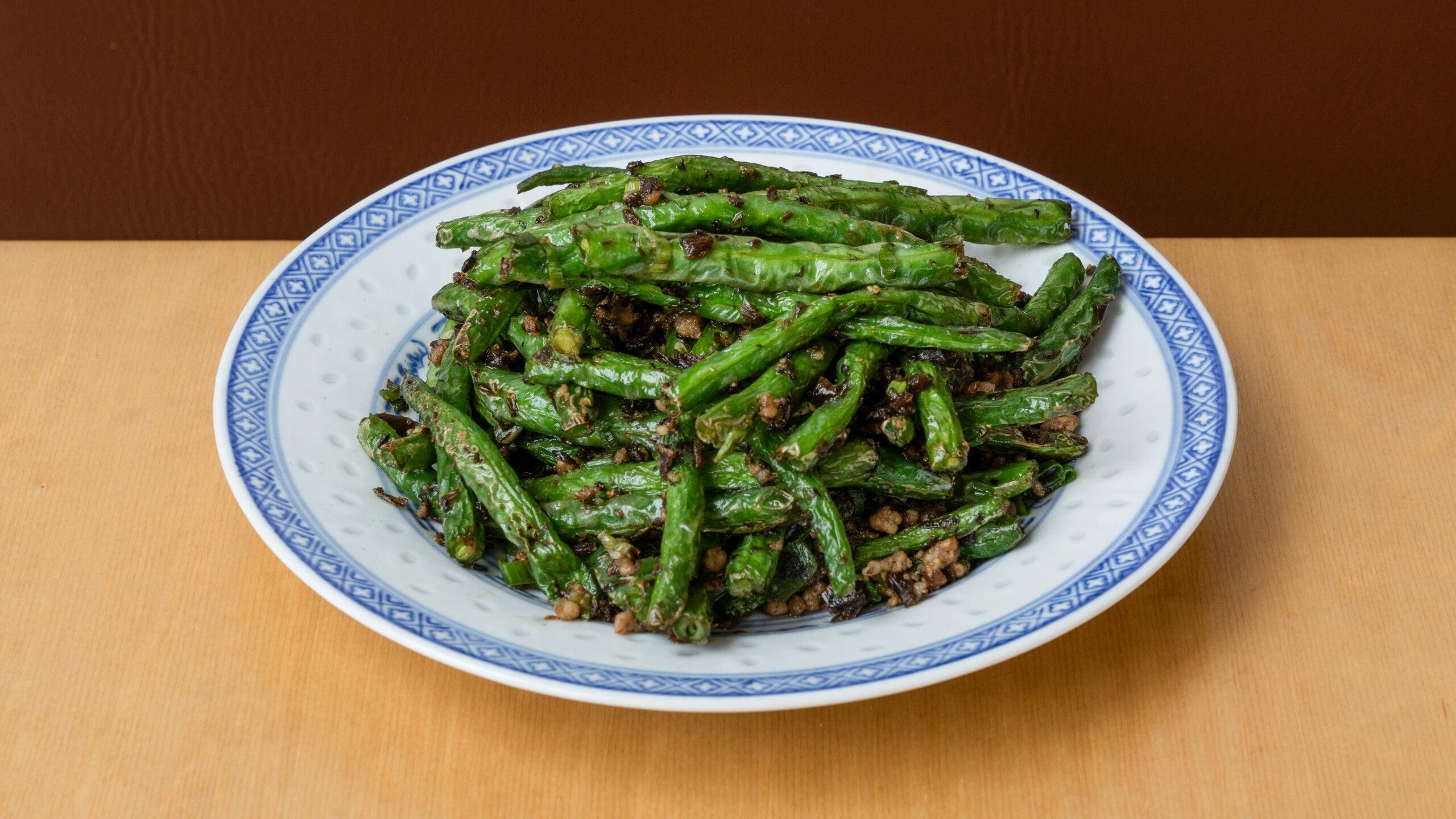 Jade Sautéed String Beans with Minced Pork